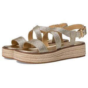 Michael Kors Sandales espadrilles Lynn pour femme, Doré pâle, 40 EU - Publicité Michael Kors Sandales espadrilles Lynn pour femme, Doré pâle, 40 EU - Publicité