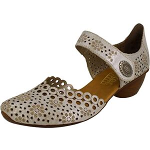 Rieker Pia Womens Open Court Shoes 39 EU Argent - Publicité Rieker Pia Womens Open Court Shoes 39 EU Argent - Publicité