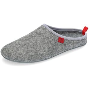 Andrés Machado Chaussons pour Homme et Femme pour l´Hiver Slippers DYNAMIC Tige et doublure en laine Pantoufles ouvertes à l´arrière –Semelle souple Gris, EU 46 - Publicité Andrés Machado Chaussons pour Homme et Femme pour l´Hiver Slippers DYNAMIC Tige et doublure en laine Pantoufles ouvertes à l´arrière –Semelle souple Gris, EU 46 - Publicité