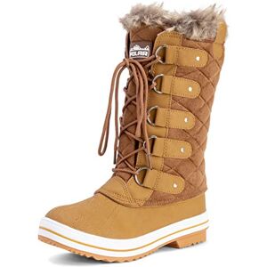 Polar Femmes Matelassé Pluie Lacer Fourrure Chaleureux Chaussures Neige Botte TAS42 AYC0006 Tan Suède 42 EU - Publicité Polar Femmes Matelassé Pluie Lacer Fourrure Chaleureux Chaussures Neige Botte TAS42 AYC0006 Tan Suède 42 EU - Publicité
