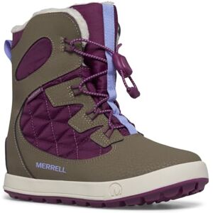 Merrell Snow Bank 4.0 Wtrpf Kid's,Truffle/Plum 38 EU - Publicité Merrell Snow Bank 4.0 Wtrpf Kid's,Truffle/Plum 38 EU - Publicité