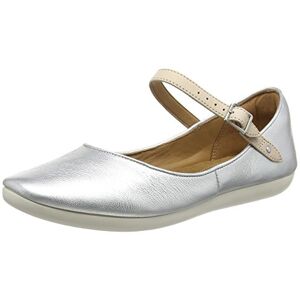 Clarks Feature Film, Mocassins (Loafers) Femme Gris (Silver Leather), 39 EU - Publicité Clarks Feature Film, Mocassins (Loafers) Femme Gris (Silver Leather), 39 EU - Publicité
