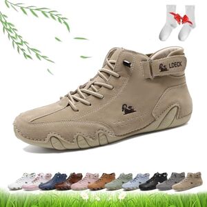 LOVEWLVNCL Bottes Hautes Faites à la Main for Femmes, Chaussures Beck for Femmes Marche Pieds Nus Bottes Chukka légères et Respirantes Mocassins Plats for la randonnée et la Marche(Kaki,40 EU) - Publicité LOVEWLVNCL Bottes Hautes Faites à la Main for Femmes, Chaussures Beck for Femmes Marche Pieds Nus Bottes Chukka légères et Respirantes Mocassins Plats for la randonnée et la Marche(Kaki,40 EU) - Publicité