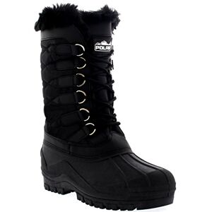 Polar Femmes Nylon De Plein Air Neige Canard Pluie Fourrure Brassard Bottes BLK40 AYC0132 - Publicité Polar Femmes Nylon De Plein Air Neige Canard Pluie Fourrure Brassard Bottes BLK40 AYC0132 - Publicité