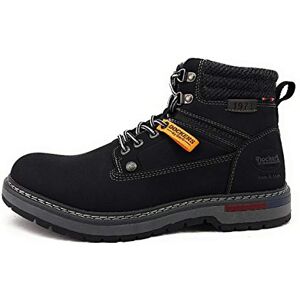 Dockers by Gerli Bottines Noires Homme Bottes lacées noir EU44 polyuréthane, semelles en caoutchouc - Publicité Dockers by Gerli Bottines Noires Homme Bottes lacées noir EU44 polyuréthane, semelles en caoutchouc - Publicité