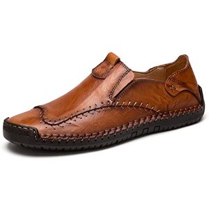 Asifn Hommes Cuir Mocassins Bateau Chaussures Conduite Loafers Respirant Casual Flâneurs Penny Ville Chaussons Pantoufle Oxfords(Brun foncé,39 EU,24.5CM du Talon aux Orteils - Publicité Asifn Hommes Cuir Mocassins Bateau Chaussures Conduite Loafers Respirant Casual Flâneurs Penny Ville Chaussons Pantoufle Oxfords(Brun foncé,39 EU,24.5CM du Talon aux Orteils - Publicité