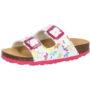 Lico Mules Bioline Rocky Unisexes pour Enfant, Blanc Multicolore, 33 EU - Publicité Lico Mules Bioline Rocky Unisexes pour Enfant, Blanc Multicolore, 33 EU - Publicité