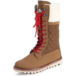 Polarr Femmes Fausse Fourrure Chaude Thermique Imperméable En Marchant Neige L'hiver Semelle En Caoutchouc Bottes Tan/Beige Peau De Mouton UK7/EU40 YC0601 - Publicité Polarr Femmes Fausse Fourrure Chaude Thermique Imperméable En Marchant Neige L'hiver Semelle En Caoutchouc Bottes Tan/Beige Peau De Mouton UK7/EU40 YC0601 - Publicité