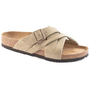 Birkenstock Lugano 1022779 Chaussons Homme Kaki délavé avec Boucle en Cuir 42 - Publicité Birkenstock Lugano 1022779 Chaussons Homme Kaki délavé avec Boucle en Cuir 42 - Publicité