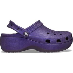 Crocs Women's Classic Platform Glitter Clog 41-42 EU Dark Iris - Publicité Crocs Women's Classic Platform Glitter Clog 41-42 EU Dark Iris - Publicité