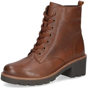 CAPRICE Bottines femme en cuir doublées, Marron (Cognac Nappa), 38 EU - Publicité CAPRICE Bottines femme en cuir doublées, Marron (Cognac Nappa), 38 EU - Publicité