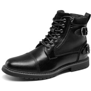 Bruno Marc Bottes de moto pour homme respirantes Bottes habillées pour homme avec semelle antidérapante Bottes d'hiver avec doublure en tissu confortable, complètement noir, 43 EU - Publicité Bruno Marc Bottes de moto pour homme respirantes Bottes habillées pour homme avec semelle antidérapante Bottes d'hiver avec doublure en tissu confortable, complètement noir, 43 EU - Publicité