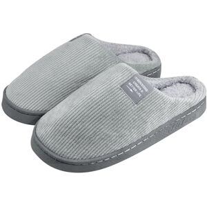 Milaloko Femmes Hommes en Peluche Mocassins Hiver Chaud Antidérapant Maison Chaussures Antidérapant Intérieur et Extérieur, Gris, 40-41 - Publicité Milaloko Femmes Hommes en Peluche Mocassins Hiver Chaud Antidérapant Maison Chaussures Antidérapant Intérieur et Extérieur, Gris, 40-41 - Publicité