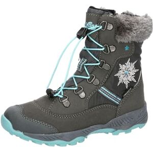 Lico Marie Botte de Neige, Gris/Turquoise, 26 EU - Publicité Lico Marie Botte de Neige, Gris/Turquoise, 26 EU - Publicité