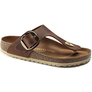 Birkenstock Gizeh Big Buckle cognac, Oiled Leather Femme Cognac EU 40 - Publicité Birkenstock Gizeh Big Buckle cognac, Oiled Leather Femme Cognac EU 40 - Publicité