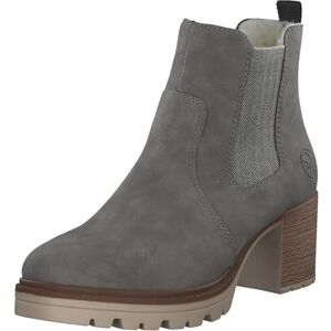 Rieker Femme Y9071 Bottine Chelsea, Lin Gris, 39 EU - Publicité Rieker Femme Y9071 Bottine Chelsea, Lin Gris, 39 EU - Publicité