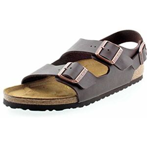 Birkenstock Milano, Sandales Bride arrière homme, Marron (Birko Flor Brun Foncé), 44 EU - Publicité Birkenstock Milano, Sandales Bride arrière homme, Marron (Birko Flor Brun Foncé), 44 EU - Publicité