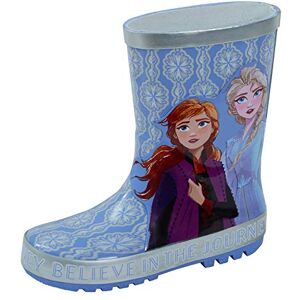 Disney La Reine des Neiges 2 Bottes en caoutchouc 3D pour fille Motif Elsa Anna Pluie Neige, bleu, 23 EU - Publicité Disney La Reine des Neiges 2 Bottes en caoutchouc 3D pour fille Motif Elsa Anna Pluie Neige, bleu, 23 EU - Publicité