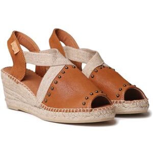Toni Pons Femme Sandale Cage Espadrille, Cuiro/Tan, 41 EU - Publicité Toni Pons Femme Sandale Cage Espadrille, Cuiro/Tan, 41 EU - Publicité