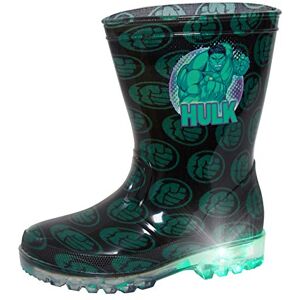 Marvel Bottes de Pluie et Neige Lumineuses en Caoutchouc pour Enfant, Noir , 26.5 EU - Publicité Marvel Bottes de Pluie et Neige Lumineuses en Caoutchouc pour Enfant, Noir , 26.5 EU - Publicité