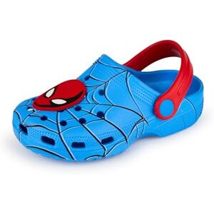 Marvel Sabots Spiderman pour garçons Chaussures Enfant à Enfiler avec Breloques Spiderman Bleues Sandales d'intérieur et d'extérieur avec Bride Ajustable - Publicité Marvel Sabots Spiderman pour garçons Chaussures Enfant à Enfiler avec Breloques Spiderman Bleues Sandales d'intérieur et d'extérieur avec Bride Ajustable - Publicité