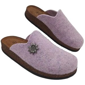 Primo Calzature Sabots alpins originaux, chaussons d'hiver pour homme et femme chauds, sabot tyrolien en laine cuite, 100 % fabriqué en Italie, lilas, 39 EU - Publicité Primo Calzature Sabots alpins originaux, chaussons d'hiver pour homme et femme chauds, sabot tyrolien en laine cuite, 100 % fabriqué en Italie, lilas, 39 EU - Publicité