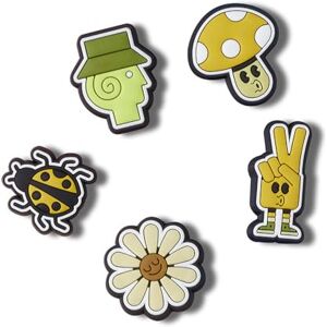 Crocs 5-pack Nature Jibbitz Shoe Charms Breloques de Chaussure Mixte, Tripped Out, Taille Unique - Publicité Crocs 5-pack Nature Jibbitz Shoe Charms Breloques de Chaussure Mixte, Tripped Out, Taille Unique - Publicité