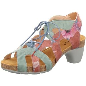 THINK! Traudi Durable,Sandale à Talon Femme,9010 Candy Combi,41 EU - Publicité THINK! Traudi Durable,Sandale à Talon Femme,9010 Candy Combi,41 EU - Publicité