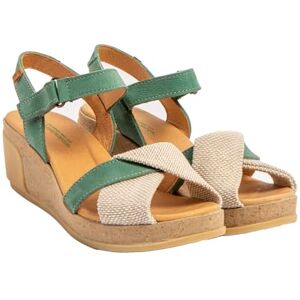 El Naturalista Femme Leaves Sandale, Vert Jade, 42 EU - Publicité El Naturalista Femme Leaves Sandale, Vert Jade, 42 EU - Publicité