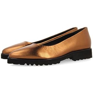 GIOSEPPO Ballerines bronze en peau à semelle de type track pour femme skrova - Publicité GIOSEPPO Ballerines bronze en peau à semelle de type track pour femme skrova - Publicité