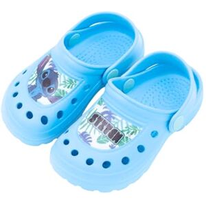 Disney Stitch Sabots pour Filles, Sandales Angel et Stitch Sandales D'été, Taille EU 26/27 Bleu - Publicité Disney Stitch Sabots pour Filles, Sandales Angel et Stitch Sandales D'été, Taille EU 26/27 Bleu - Publicité