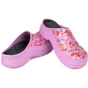 CAMMINARE Boots, for you Femmes Hommes EVA Sabots Confortables Chaussures de Jardin Ultra-légères 36-46 EU (Lilas Fleurs, Système Taille Chaussures EU, Adulte, Numérique, Moyen, 41) - Publicité CAMMINARE Boots, for you Femmes Hommes EVA Sabots Confortables Chaussures de Jardin Ultra-légères 36-46 EU (Lilas Fleurs, Système Taille Chaussures EU, Adulte, Numérique, Moyen, 41) - Publicité