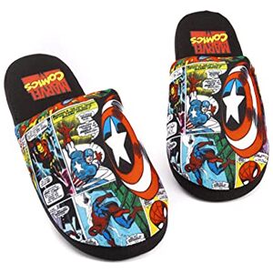 Marvel Avengers Pantoufles Bande dessinée Slip Slip on House Chaussures Mocassin 43-44 EU - Publicité Marvel Avengers Pantoufles Bande dessinée Slip Slip on House Chaussures Mocassin 43-44 EU - Publicité