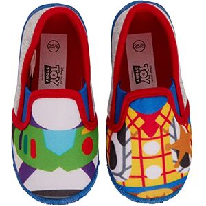 Disney Chaussons Toy Story Buzz Woody faciles à attacher pour garçon, gris, 28 EU - Publicité Disney Chaussons Toy Story Buzz Woody faciles à attacher pour garçon, gris, 28 EU - Publicité