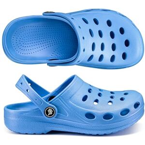 ESTRO Sabot Plastique Enfant Garcon Sabot Enfant Fille Mules et Sabots Fille A03 (Bleu Clair, 35 EU) - Publicité ESTRO Sabot Plastique Enfant Garcon Sabot Enfant Fille Mules et Sabots Fille A03 (Bleu Clair, 35 EU) - Publicité