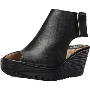 FLY London Yone642, Escarpins Bout ouvert femme, Noir (Black 000), 38 EU - Publicité FLY London Yone642, Escarpins Bout ouvert femme, Noir (Black 000), 38 EU - Publicité