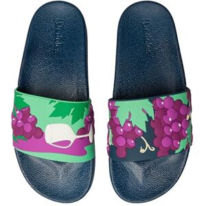 Dedoles Chaussure & Pantoufles Homme Femme & Enfants Sandales Antidérapant designs amusants Livre Pizza Café Renard Lama Cadeau, Couleur: Vins et raisins, Taille: 36 EU - Publicité Dedoles Chaussure & Pantoufles Homme Femme & Enfants Sandales Antidérapant designs amusants Livre Pizza Café Renard Lama Cadeau, Couleur: Vins et raisins, Taille: 36 EU - Publicité