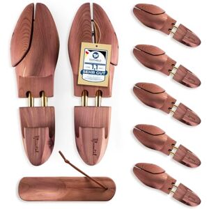 Blumtal GAGNANT DU TEST embauchoirs chaussures femme et homme en bois de cèdre Forme pour chaussures embauchoir sneakers embauchoir bottes avec chausse-pied bois inclu 42/43, 5 paires - Publicité Blumtal GAGNANT DU TEST embauchoirs chaussures femme et homme en bois de cèdre Forme pour chaussures embauchoir sneakers embauchoir bottes avec chausse-pied bois inclu 42/43, 5 paires - Publicité