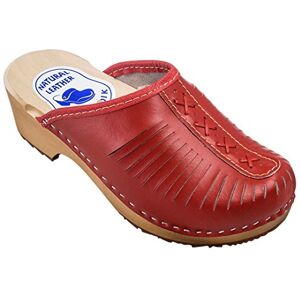 ESTRO Sabot en Bois Femme Sabot Femme Cuir Confort Sabots Bois Sabots en Cuir CDL01 (38, CDL01 Cramoisi) - Publicité ESTRO Sabot en Bois Femme Sabot Femme Cuir Confort Sabots Bois Sabots en Cuir CDL01 (38, CDL01 Cramoisi) - Publicité
