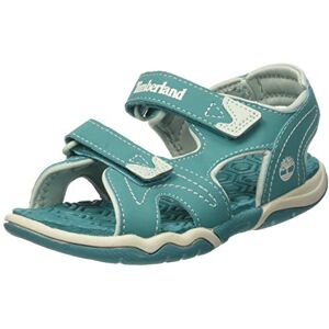 Timberland Adventure Seeker 2 Strapteal Blue, Sandales Bout Ouvert Mixte Enfant, Bleu (Teal Blue), 34 EU - Publicité Timberland Adventure Seeker 2 Strapteal Blue, Sandales Bout Ouvert Mixte Enfant, Bleu (Teal Blue), 34 EU - Publicité