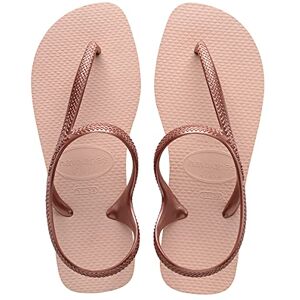 Havaianas Flash Urban, Sandales Confortables, Élégantes et Polyvalentes, Fermeture à la Cheville, Lanières Métallisées Croisées, Femme, Rose, 39-40 EU - Publicité Havaianas Flash Urban, Sandales Confortables, Élégantes et Polyvalentes, Fermeture à la Cheville, Lanières Métallisées Croisées, Femme, Rose, 39-40 EU - Publicité