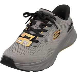 Skechers Baskets Edgeride Erlson pour Homme, Gris Anthracite tricoté en polyuréthane Jaune, 46 EU - Publicité Skechers Baskets Edgeride Erlson pour Homme, Gris Anthracite tricoté en polyuréthane Jaune, 46 EU - Publicité