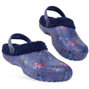 Disney Stitch Sabots Femme avec Doublure Polaire Chaussures de Jardin avec ou sans Charms Chaussons Hiver Cadeau Femme (Stitch Bleu, 35/36 EU) - Publicité Disney Stitch Sabots Femme avec Doublure Polaire Chaussures de Jardin avec ou sans Charms Chaussons Hiver Cadeau Femme (Stitch Bleu, 35/36 EU) - Publicité