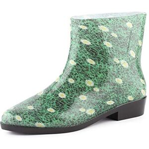 Ladeheid Bottines Bottes de Pluie Chaussure Femme LAZT201802 (Herbe, 40 EU) - Publicité Ladeheid Bottines Bottes de Pluie Chaussure Femme LAZT201802 (Herbe, 40 EU) - Publicité