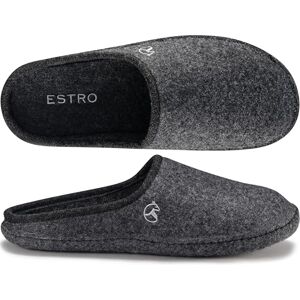 ESTRO Chaussons Homme Hiver Chaud Pantoufles en Feutre Homme Pantoufles Chaussons Semelle Feutre (Graphite, 40 EU) - Publicité ESTRO Chaussons Homme Hiver Chaud Pantoufles en Feutre Homme Pantoufles Chaussons Semelle Feutre (Graphite, 40 EU) - Publicité