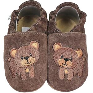 HOBEA-Germany Chaussures rampantes pour garçons et Filles dans différents modèles:20/21 (24-30 Mois) Ours Brun foncé - Publicité HOBEA-Germany Chaussures rampantes pour garçons et Filles dans différents modèles:20/21 (24-30 Mois) Ours Brun foncé - Publicité