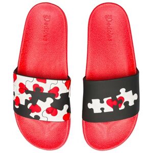 Dedoles Chaussure & Pantoufles Homme Femme & Enfants Sandales Antidérapant designs amusants Livre Pizza Café Renard Lama Cadeau, Couleur: Puzzle de cœur, Taille: 39 EU - Publicité Dedoles Chaussure & Pantoufles Homme Femme & Enfants Sandales Antidérapant designs amusants Livre Pizza Café Renard Lama Cadeau, Couleur: Puzzle de cœur, Taille: 39 EU - Publicité