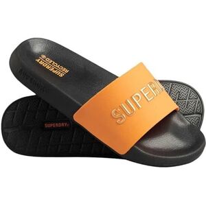 Superdry Code Logo Vegan Pool Slide, Tongs Homme, Multicolore (Black Bright Marigold Orange Metalic Gold), Large - Publicité Superdry Code Logo Vegan Pool Slide, Tongs Homme, Multicolore (Black Bright Marigold Orange Metalic Gold), Large - Publicité