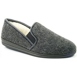 Rohde 2610-82, Chaussons homme Gris (Anthracite), 43 EU - Publicité Rohde 2610-82, Chaussons homme Gris (Anthracite), 43 EU - Publicité