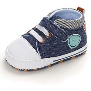 MASOCIO Chaussure Bebe Garcon Premier Pas Baskets Bébé Souple Antiderapante Bleu 3-6 Mois - Publicité MASOCIO Chaussure Bebe Garcon Premier Pas Baskets Bébé Souple Antiderapante Bleu 3-6 Mois - Publicité